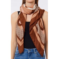 Pañuelo mujer marca liu jo accessories en color marron