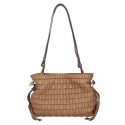 Bandolera mujer marca liu jo accessories en color cuero 