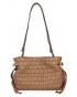 Bandolera mujer marca liu jo accessories en color cuero 