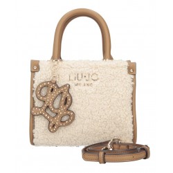Bandolera mujer marca liu jo accessories en color beige 