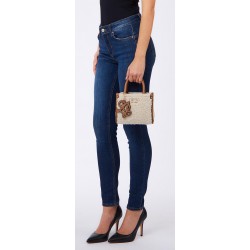 Bandolera mujer marca liu jo accessories en color beige 