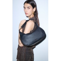 Bandolera mujer marca liu jo accessories en color negro 