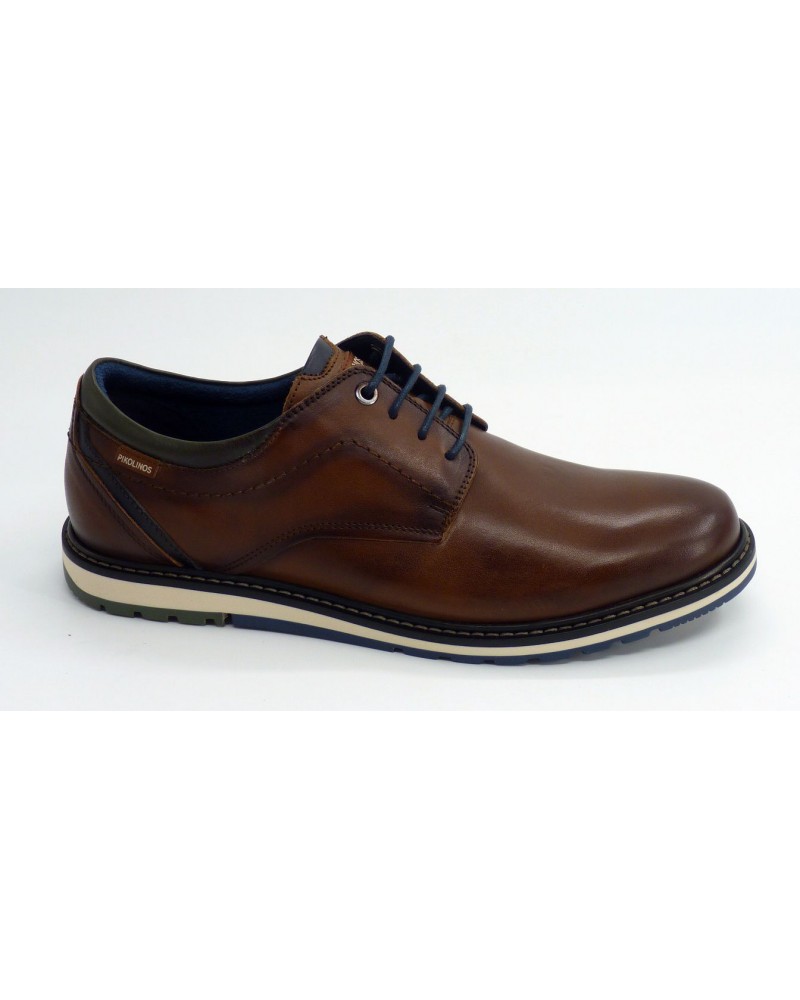 Zapato hombre marca pikolinos en color cuero