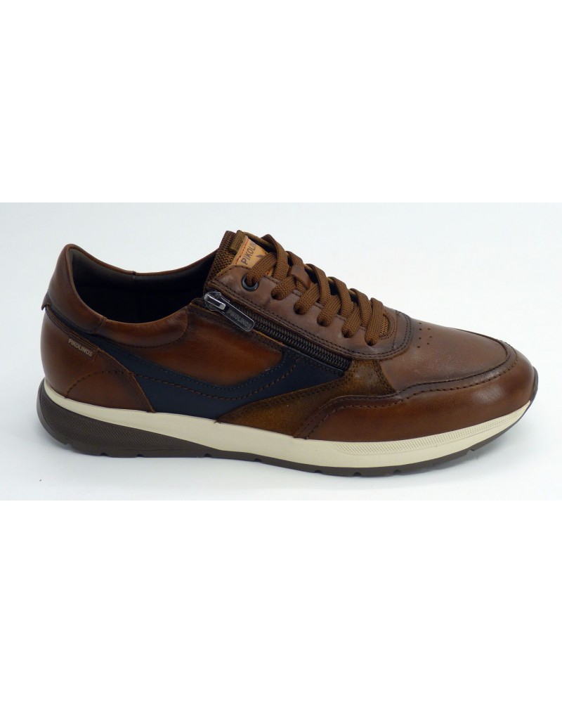 Zapato hombre marca pikolinos en color cuero