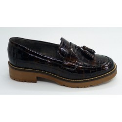 Zapato mujer marca pitillosen color marron