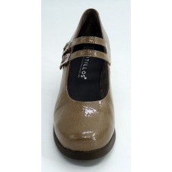Zapato mujer marca pitillosen color taupe