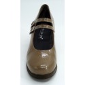 Zapato mujer marca pitillosen color taupe