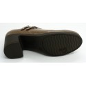 Zapato mujer marca pitillosen color taupe