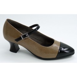 Zapato mujer marca pitillosen color taupe