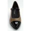 Zapato mujer marca pitillosen color taupe