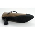 Zapato mujer marca pitillosen color taupe