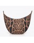 Bandolera mujer marca lola casademunt en color leopardo 
