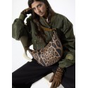 Bandolera mujer marca lola casademunt en color leopardo 