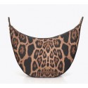 Bandolera mujer marca lola casademunt en color leopardo 