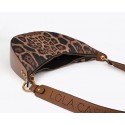 Bandolera mujer marca lola casademunt en color leopardo 