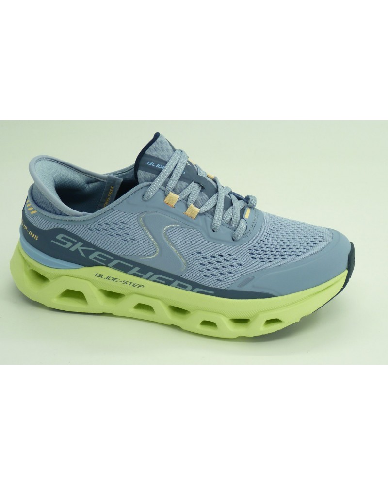Deportivo mujer marca skechers en color azul