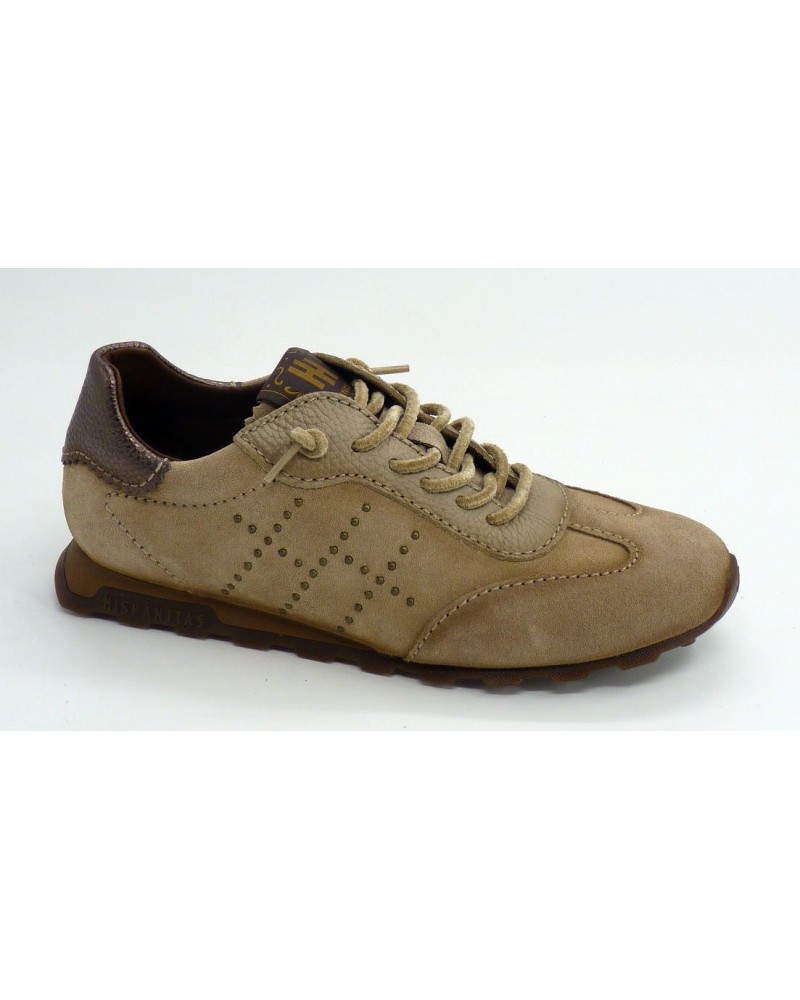 Deportivo mujer marca hispanitas en color taupe