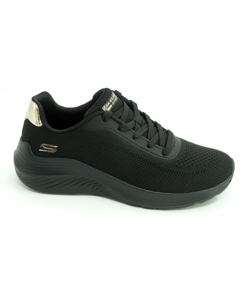 Deportivo mujer marca skechers en color negro