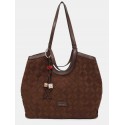 Shopping mujer marca binnari en color marron 