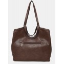 Shopping mujer marca binnari en color marron 