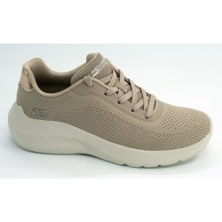Deportivo mujer marca skechers en color taupe