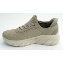 Deportivo mujer marca skechers en color taupe