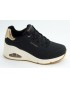 Deportivo mujer marca skechers en color negro