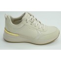 Deportivo mujer marca skechers en color beige