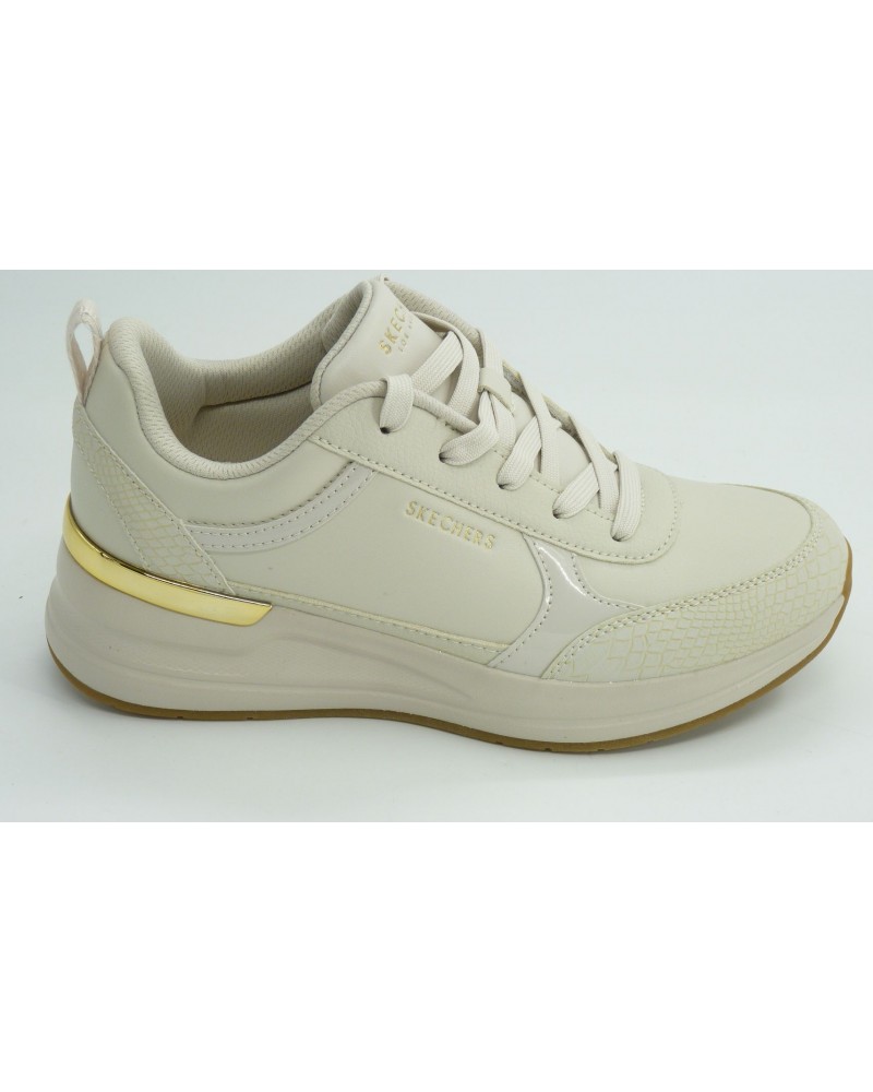 Deportivo mujer marca skechers en color beige