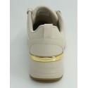 Deportivo mujer marca skechers en color beige