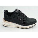 Deportivo mujer marca skechers en color negro