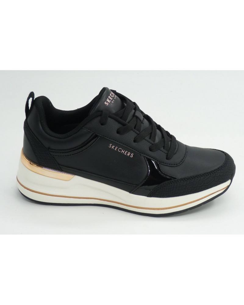 Deportivo mujer marca skechers en color negro