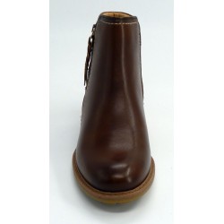 Botín mujer marca pikolinos en color cuero