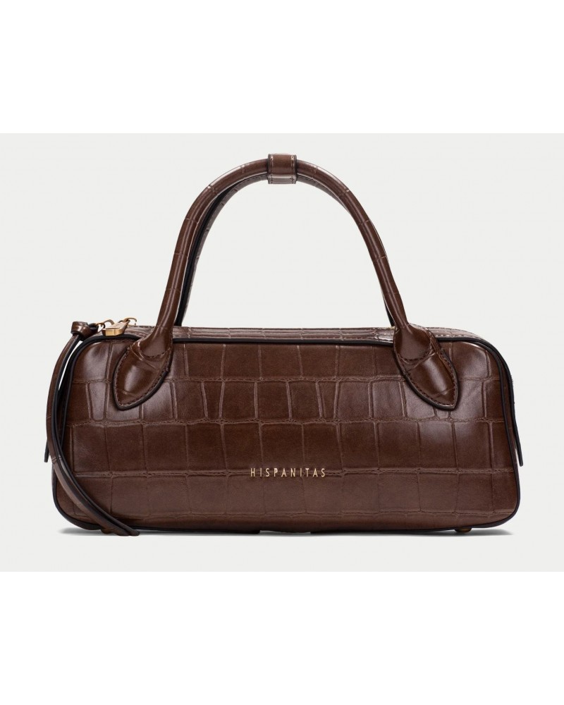 Bandolera mujer marca hispanitas en color marron 