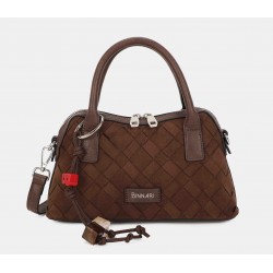 Bandolera mujer marca binnarien color marron 