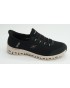 Deportivo mujer marca skechers en color negro