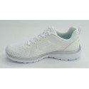 Deportivo mujer marca skechers en color blanco