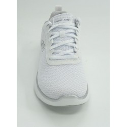 Deportivo mujer marca skechers en color blanco