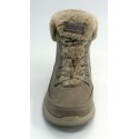 Botín mujer marca skechers en color taupe