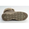 Botín mujer marca skechers en color taupe