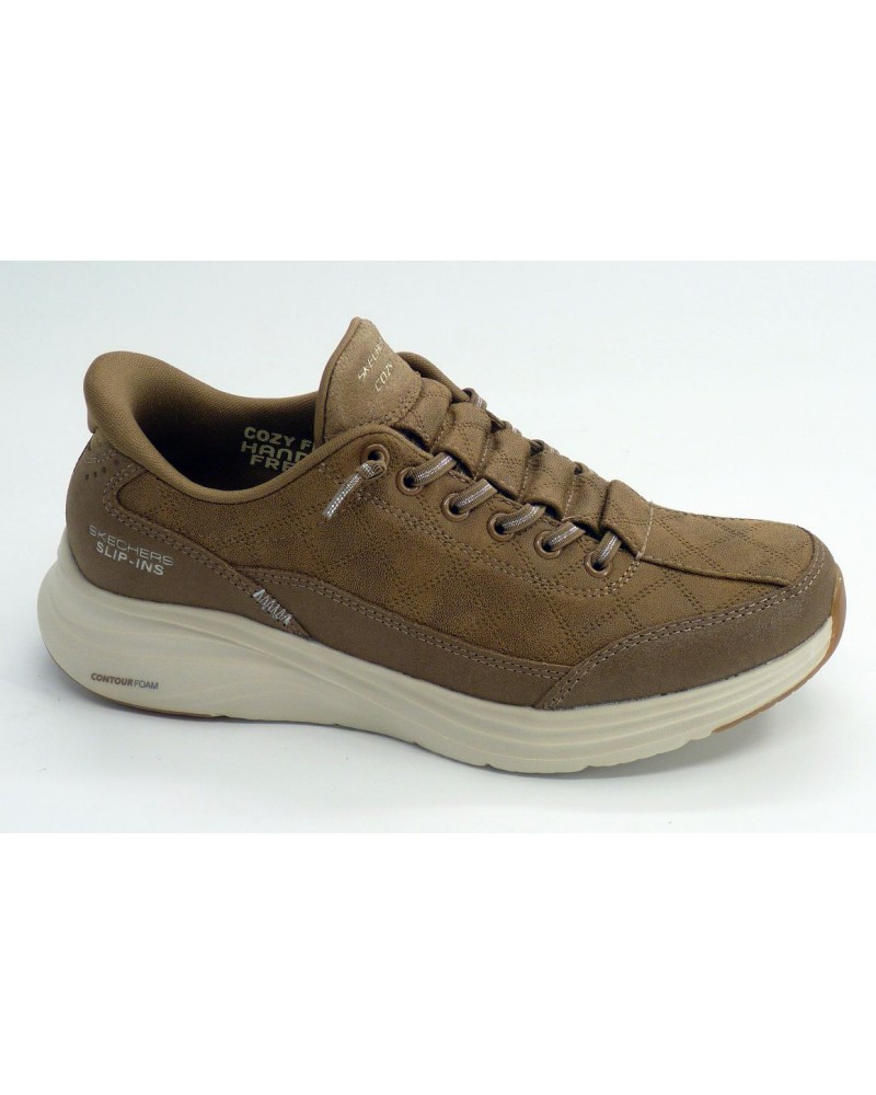 Deportivo mujer marca skechers en color marron