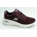 Deportivo mujer marca skechers en color rojo