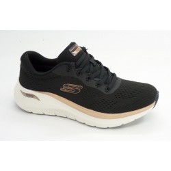 Deportivo mujer marca skechers en color negro