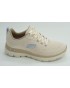 Deportivo mujer marca skechers en color beige