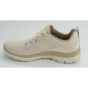 Deportivo mujer marca skechers en color beige