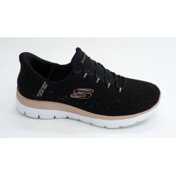 Deportivo mujer marca skechers en color negro
