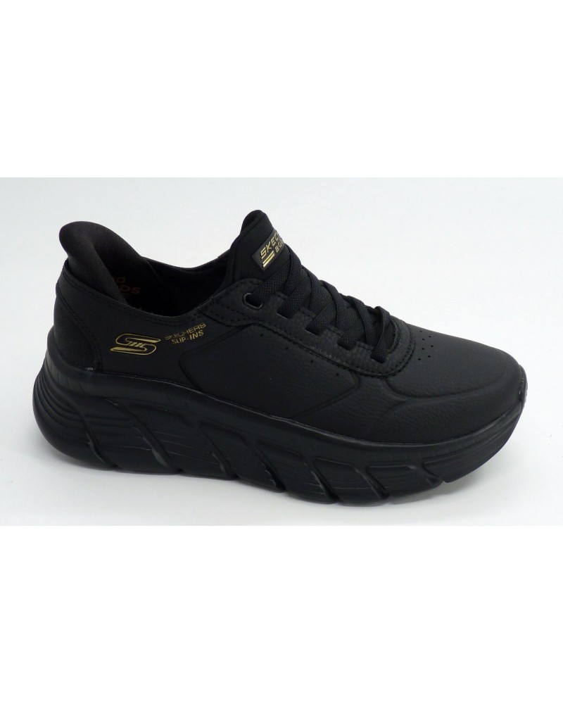 Deportivo mujer marca skechers en color negro