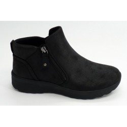 Botín mujer marca skechers en color negro