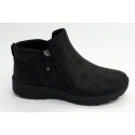 Botín mujer marca skechers en color negro