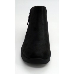 Botín mujer marca skechers en color negro